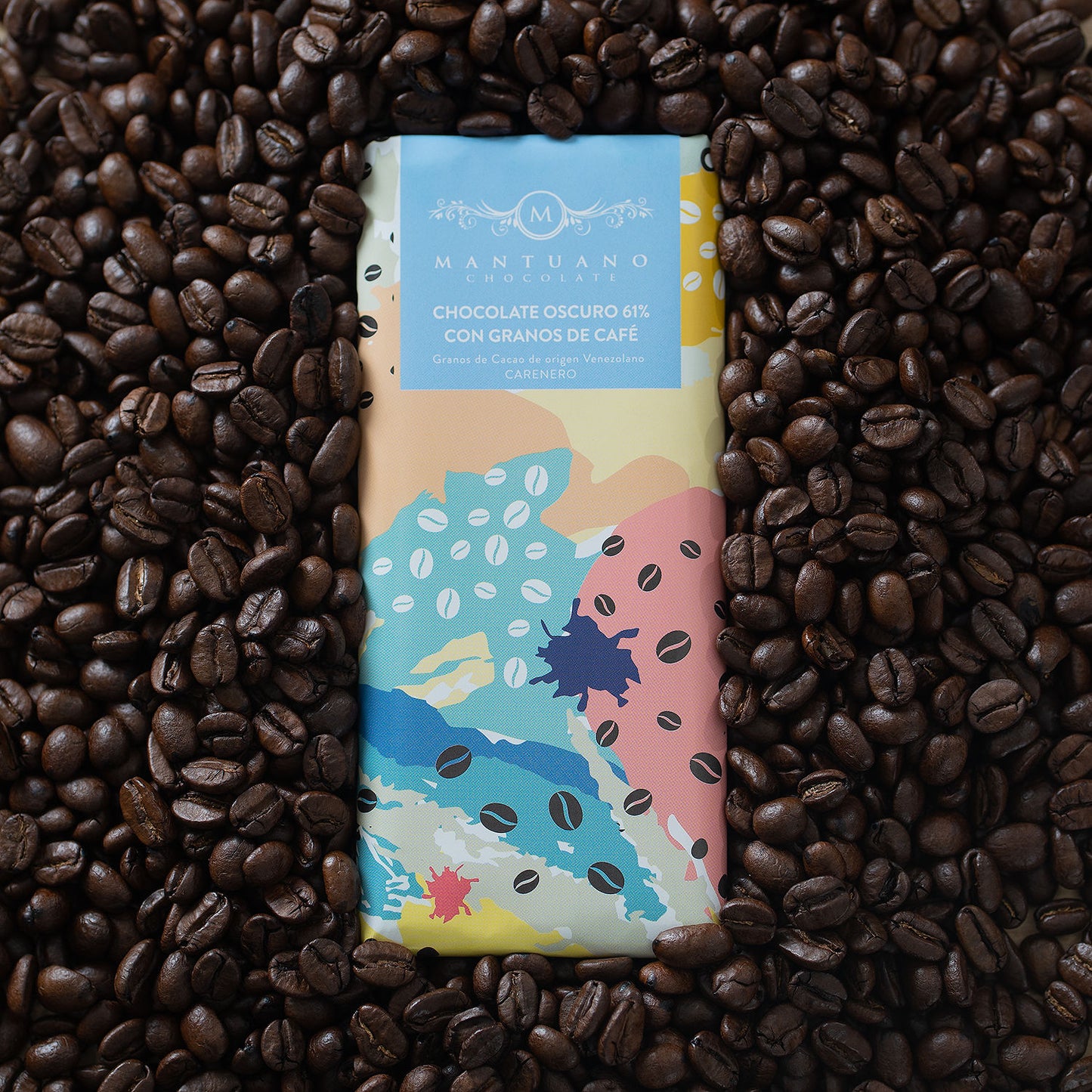 Mantuano Cafe - Dunkle Schokolade 61%