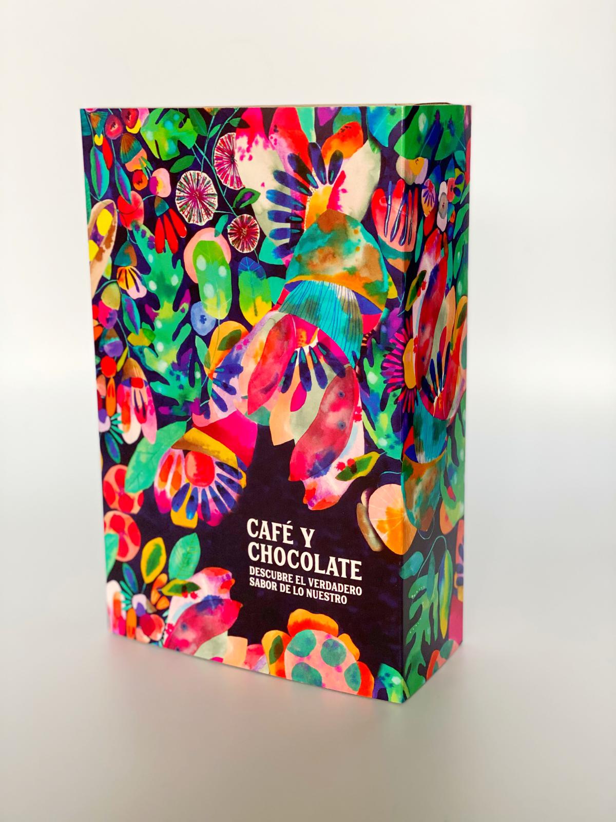 Schokolade und FUNKY EL JARDIN Geschenkbox